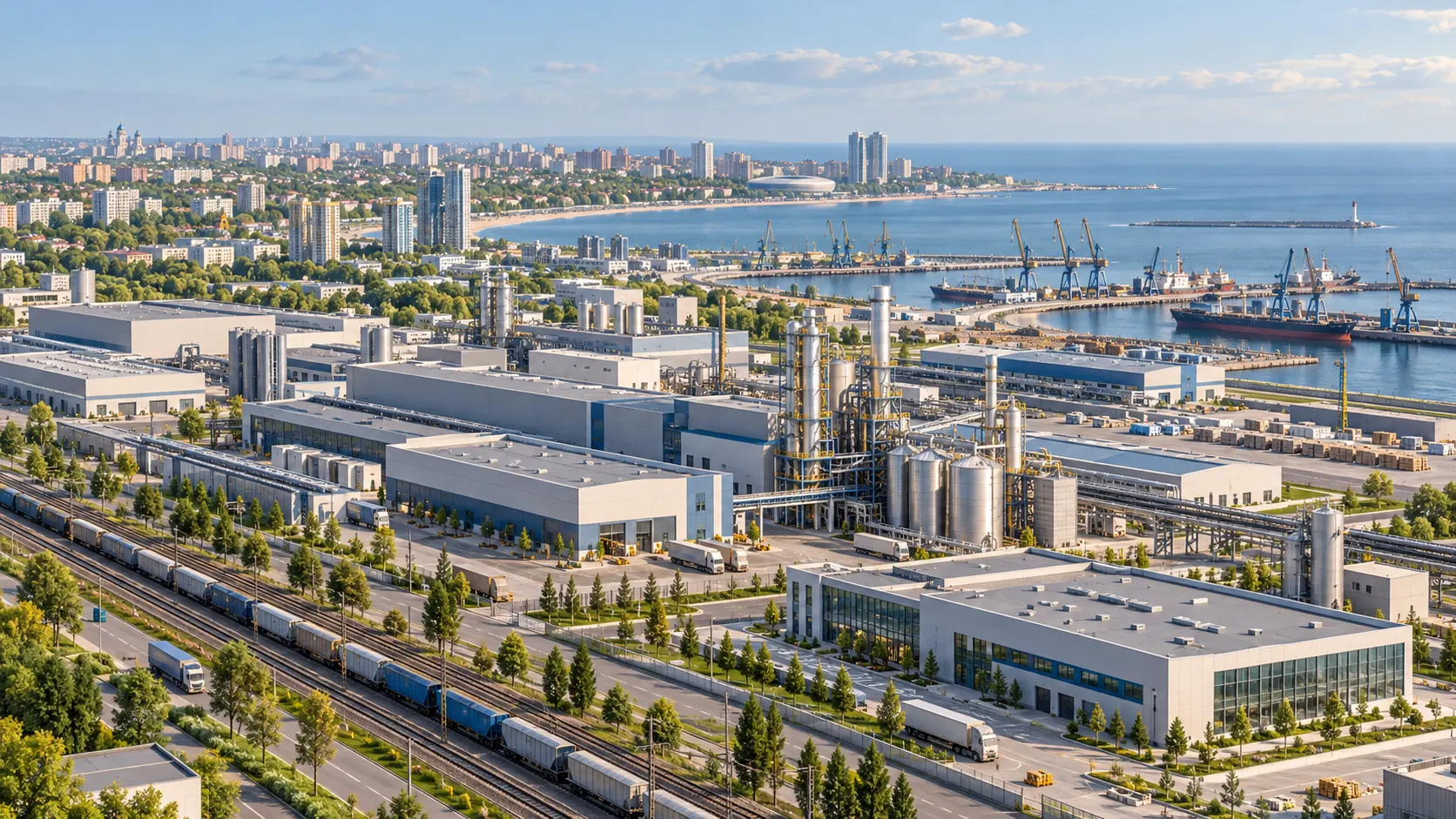 Развитие Мариуполя до 2042 года и модернизация промышленных площадок